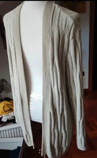 Cardigan Zara donna beige