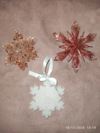 Fiocchi di Neve Resina Epossidica Decorazioni