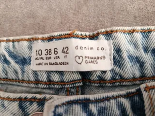 Pantalón vaquero mujer Ripped Talla L/40