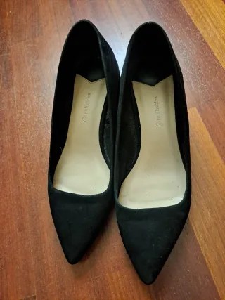 Zapatos Stradivarius Negros Talla 38