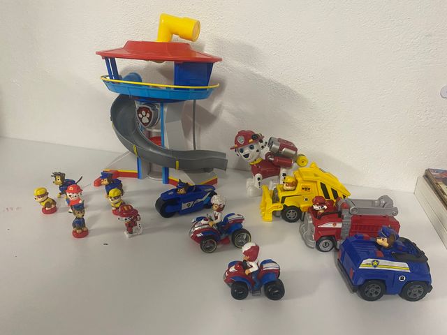 Set Patrulla Canina Torre y Vehículos