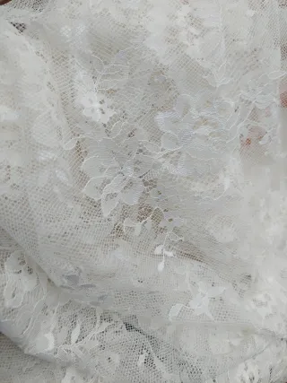 Mantilla de novia encaje
