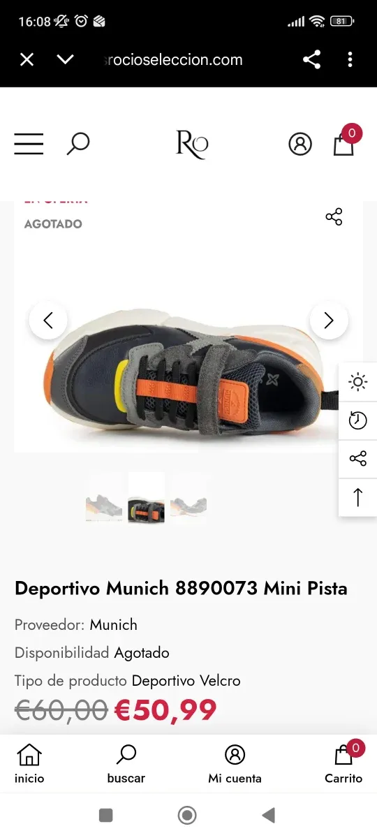 Zapatillas Munich niño