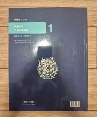Inicia Física y Química 1.º Bachillerato. Libro