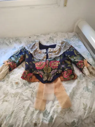 Traje Fallera Mayor de seda natural Completo