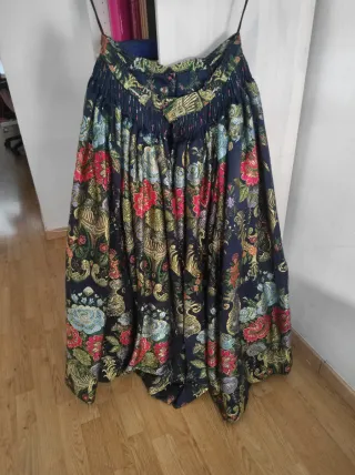 Traje Fallera Mayor de seda natural Completo