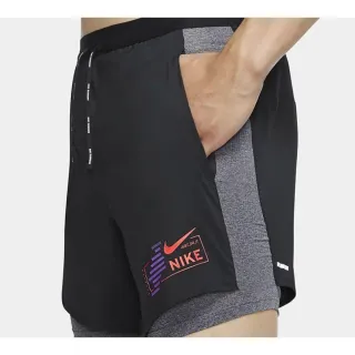 Nike Pantalón Corto Running 2 en 1 Hombre Negro Gr