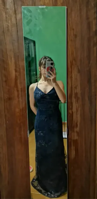 Vestito blu Jardinvue taglia XS