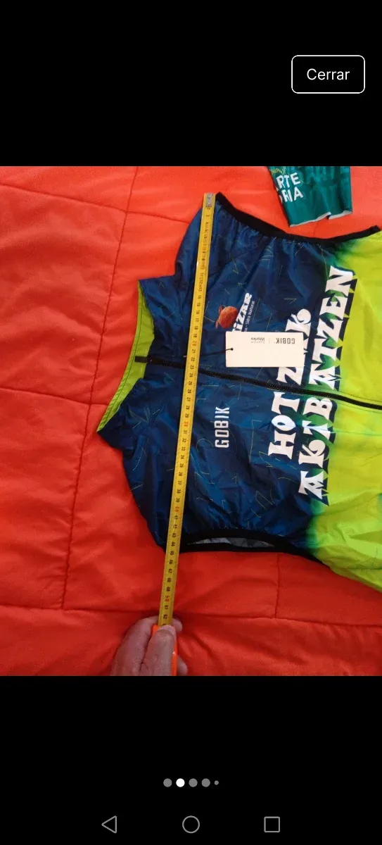 Chaleco Bici GOBIK Talla M