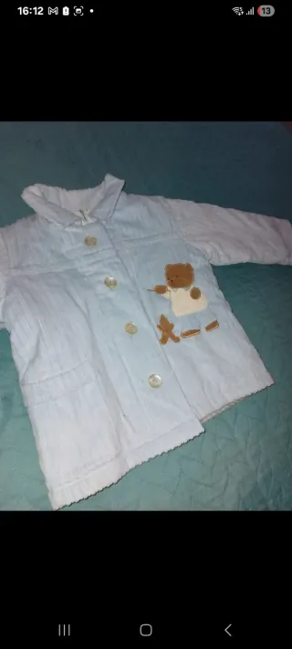 Giacca invernale bimbo con orsetto