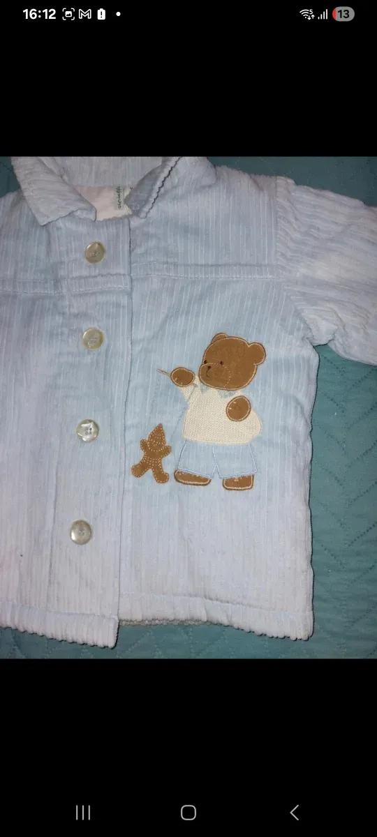 Giacca invernale bimbo con orsetto