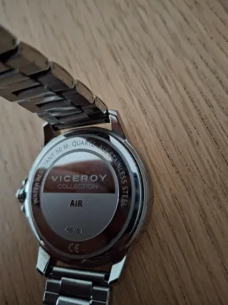Reloj Viceroy Plata y Blanco