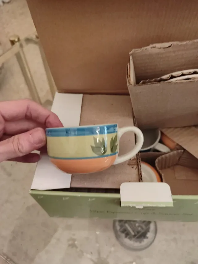 Juego de café Flora 12 piezas