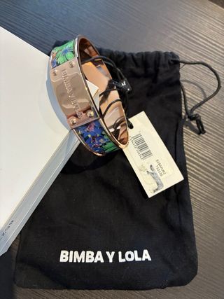 Pulsera Bimba y Lola Dorada Multicolor