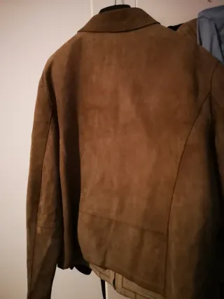 Cazadora fina antelina