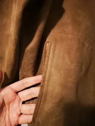 Cazadora fina antelina