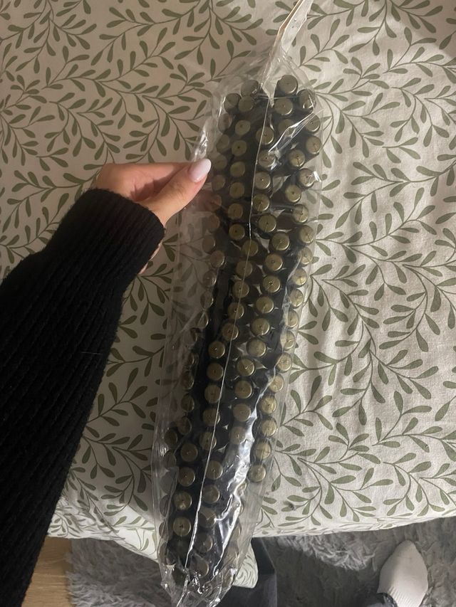 Cinturón de balas para disfraz