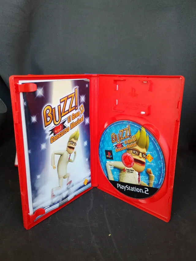 Pack Buzz! + Pulsadores PS2