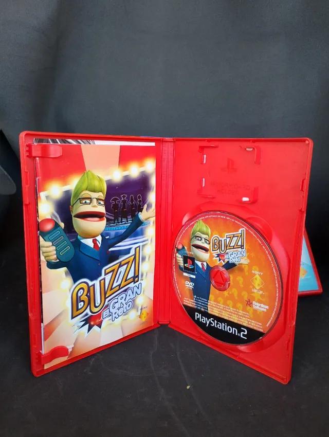 Pack Buzz! + Pulsadores PS2