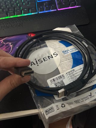 Cable DisplayPort AISENS V1.2 2m