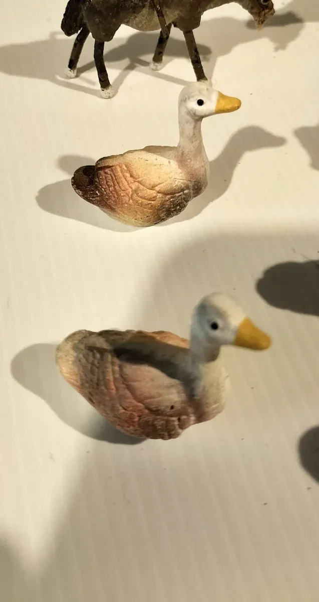 Animali in argilla per presepe