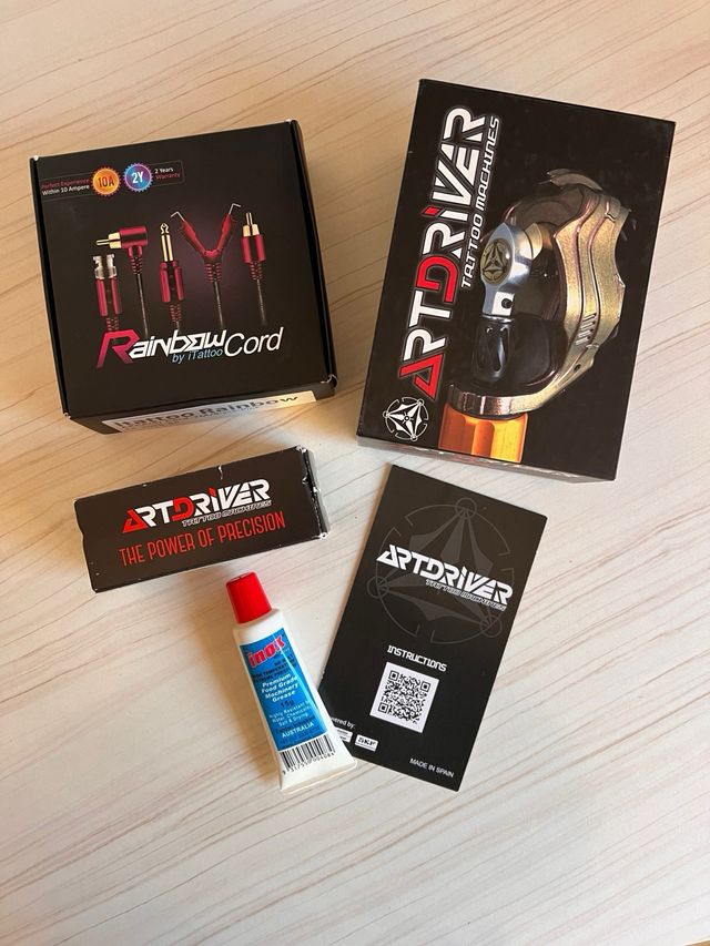 Máquina y Grip Tatuar ArtDriver