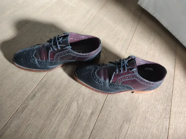 Zapatos Office London Negros/Marrones