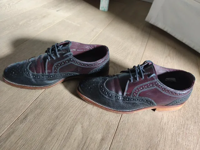 Zapatos Office London Negros/Marrones