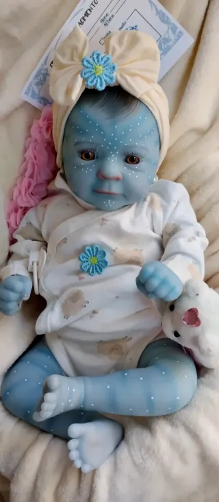 Bebé Reborn Avatar 48 cm
