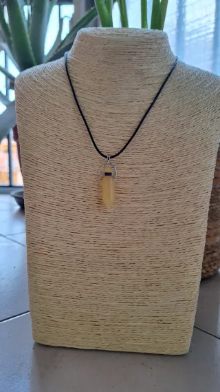 Colgante Punta Aventurina Amarilla