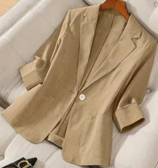 Chaqueta Beige oscuro Ligera Talla XL