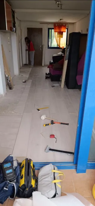 Tarima flotante montaje desde 8€ m2