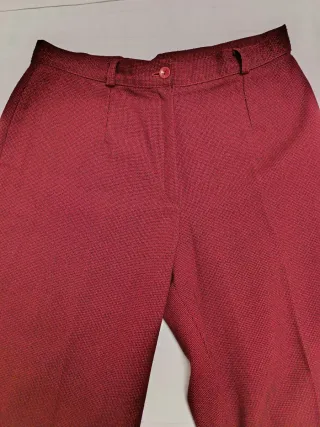 Traje chaqueta mujer rojo