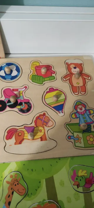 Puzzles de madera educativos