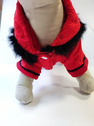 Cappottino tutina cane XL rosso