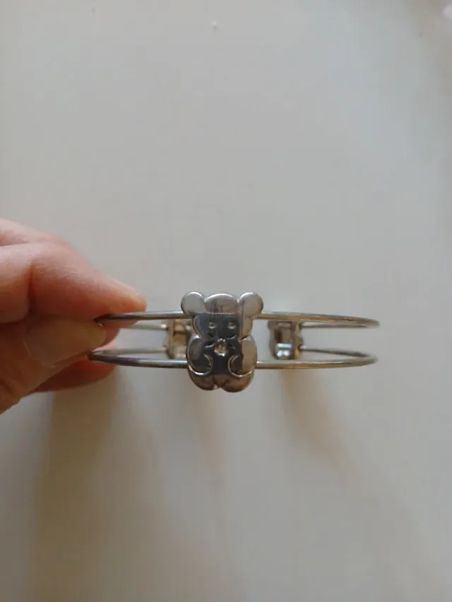 Pulsera Tous Oso Plata