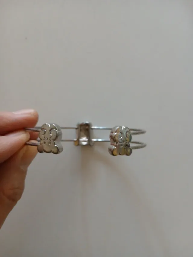 Pulsera Tous Oso Plata