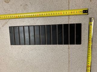 Baldosas Negras Texturizadas Porcelana