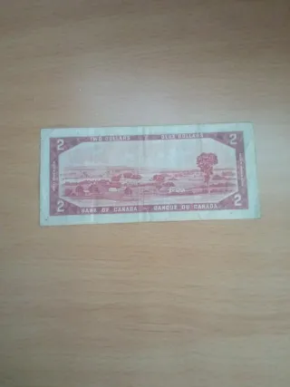 Biglietto da 2 Dollari Canadesi Regina Elisabetta II