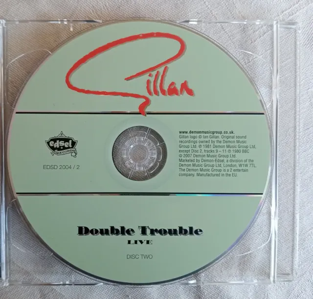 CD Doble Gillan Double Trouble