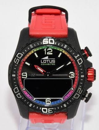 Reloj Lotus Connected Negro y Rojo