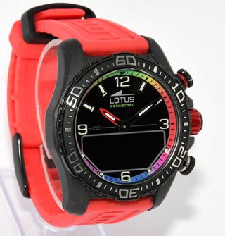 Reloj Lotus Connected Negro y Rojo