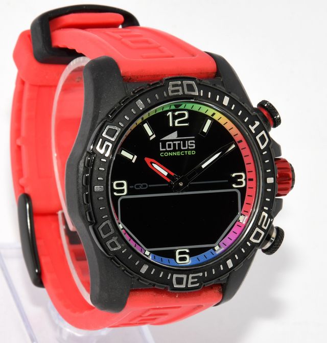 Lotus Connected Preto e Vermelho