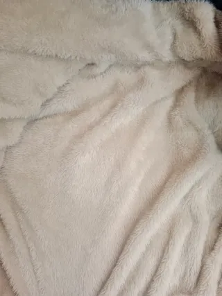 Chaquetón niña negro, un solo uso