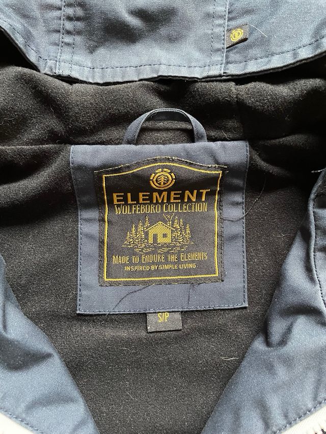 Casaco Element Alder Eclipse Azul Marinho