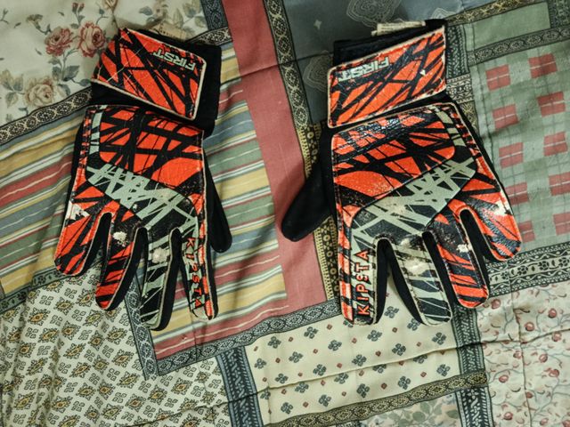 Guantes de portero fútbol niño