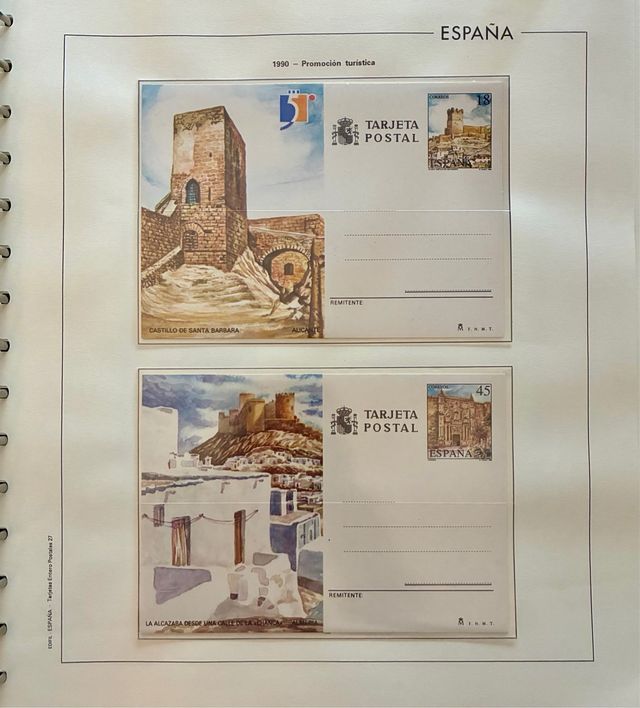 Tarjetas Postales Colección España