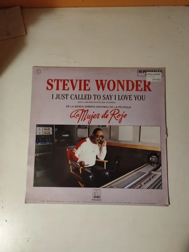 Stevie Wonder La Mujer de Rojo Banda Sonora