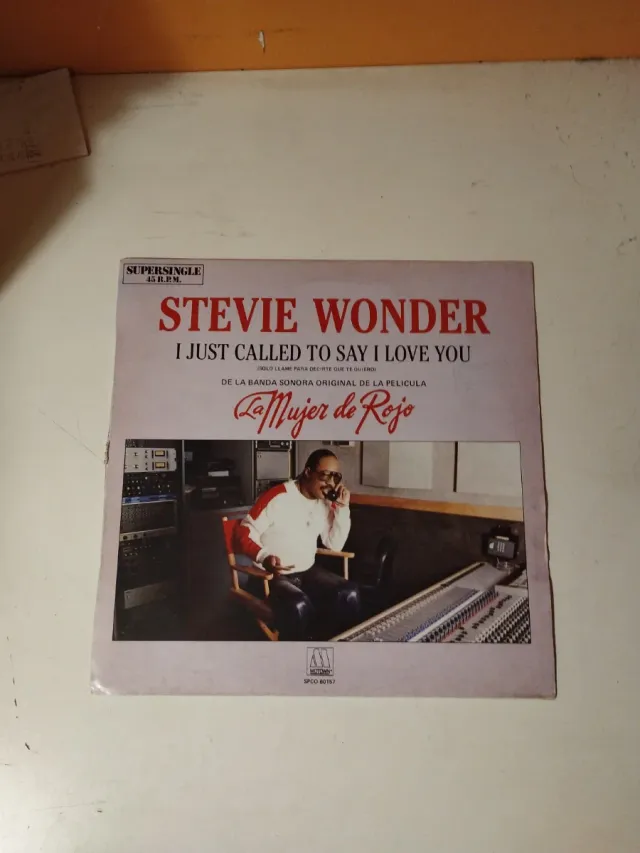 Stevie Wonder La Mujer de Rojo Banda Sonora