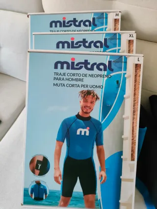 Traje de neopreno corto Mistral hombre